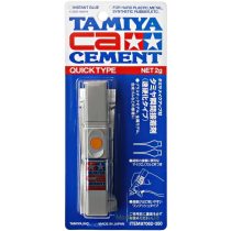   Tamiya 87062 Ca Cement - Speciális pillanatragasztó, adagolóval. 2g