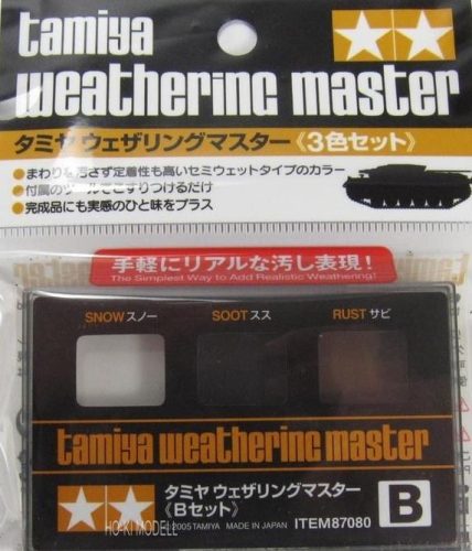Tamiya 87080 Weathering Master "B" Set