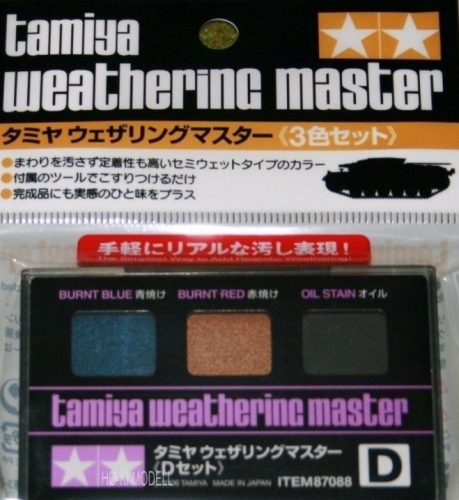 Tamiya 87088 Weathering Master "D" Set