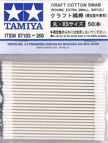 Tamiya 87103 Craft Cotton Swab - Kézműves Pamut Tampon