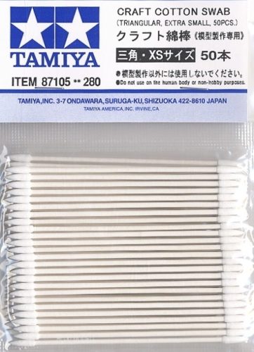 Tamiya 87105 Craft Cotton Swab - Kézműves Pamut Tampon