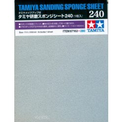 Tamiya 87162 csiszoló szivacs lap 240