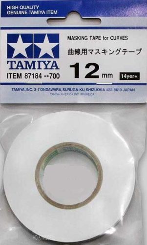 Tamiya 87184 Maszkolószalag  flexibilis 12mm