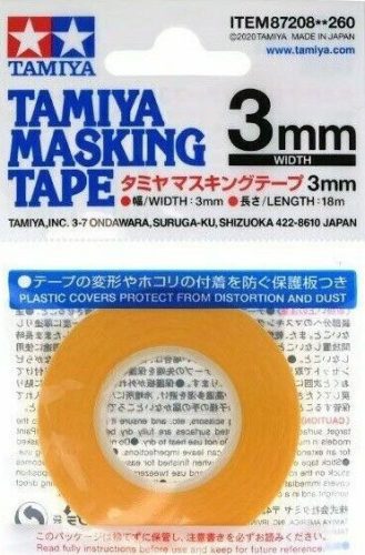 Tamiya 87208 Masking Tape 3mm (18M)