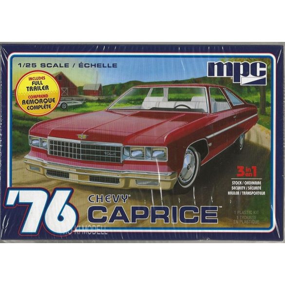 MPC 963  Chevy Caprice with Trailer (3 'n 1) - 1976