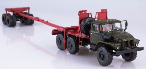 AIST 1174 URAL-432024-10 logging truck