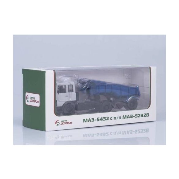 AIST 7009 MAZ-5432 with dumper trailer MAZ-5232V 