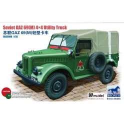 Bronco Models 35096  Soviet GAZ-69(M) 4X4 Utility Truck
