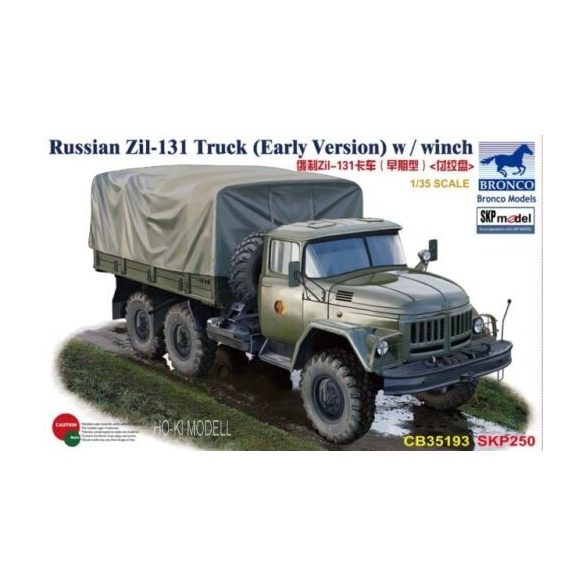 Bronco 35193  Russian Zil-131 Truck (Early Version)Csörlővel
