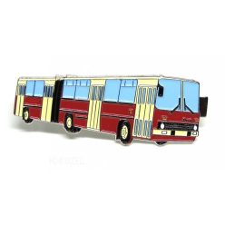   DOPS Models Ikarus 280 Prága - Harmonika ajtós Autóbusz Kitűző-Nyakkendőtű (Klipsz)