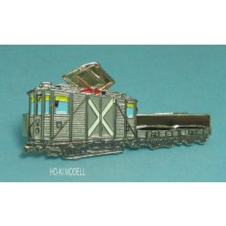   DOPS Models Villamosvasúti Motoros Fedett Teherkocsi (MUKI) BKV Kitűző-Nyakkendőtű (Klipsz)