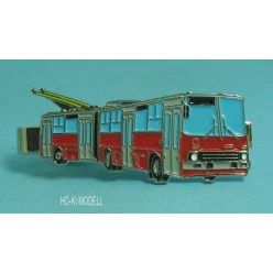   DOPS Models Ikarus 280T BKV Bolygóajtós Trolibusz Kitűző-Nyakkendőtű (Klipsz)