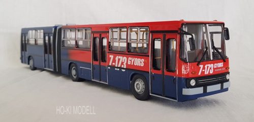 HK Modell Ikarus 280.64 Bolygóajtós Csuklós Autóbusz - BKV "Gyors 7-173"