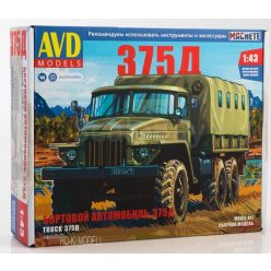 AVD Models 1465 URAL 375D Platós Ponyvás Teherautó