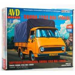   AVD Models 1499 Skoda 1203 ROL Platós Ponyvás Kisteherautó - 1968
