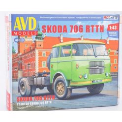AVD Models 1636 SKODA 706 RTTN Nyergesvontató Teherautó