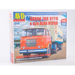   AVD Models 7081  Skoda - Liaz 706 RTTN Nyergesvontató Teherautó N12CH Félpótkocsival - ALKA