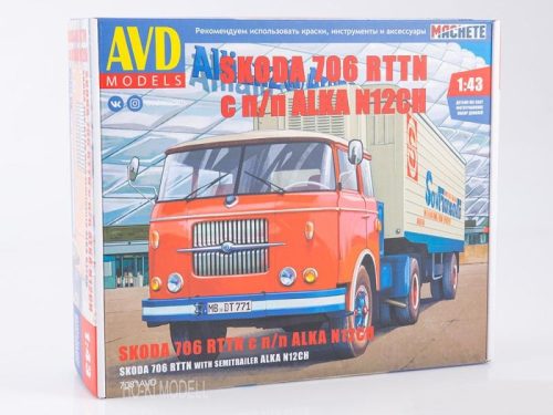 AVD Models 7081  Skoda - Liaz 706 RTTN Nyergesvontató Teherautó N12CH Félpótkocsival - ALKA