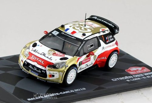 M Modell Citroen DS3 WRC Rally Monte Carlo "#1 Loeb/Elena" - 2013 