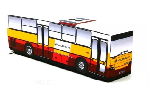 Plüss Ikarus C56 Autóbusz - Volánbusz "Papagáj festés"