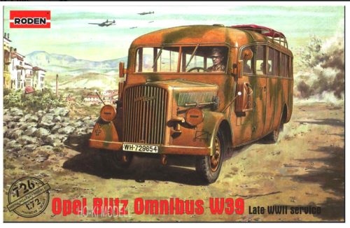 Roden 726 Opel Blitz Omnibus W39 (Late WWII service)1939-1943