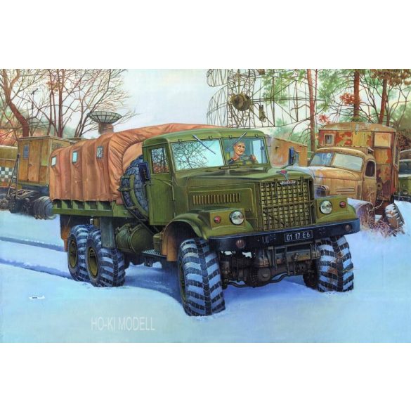 Roden 805  USSR KRAZ-255B Soviet military truck 1967
