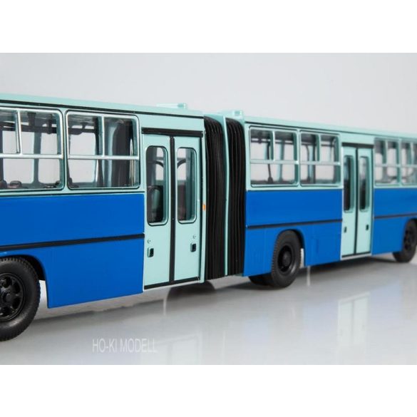 Sovetskij Avtobus SOV1038 Ikarus 280.64 Bolygóajtós Csuklós Autóbusz - Kék/Világoskék